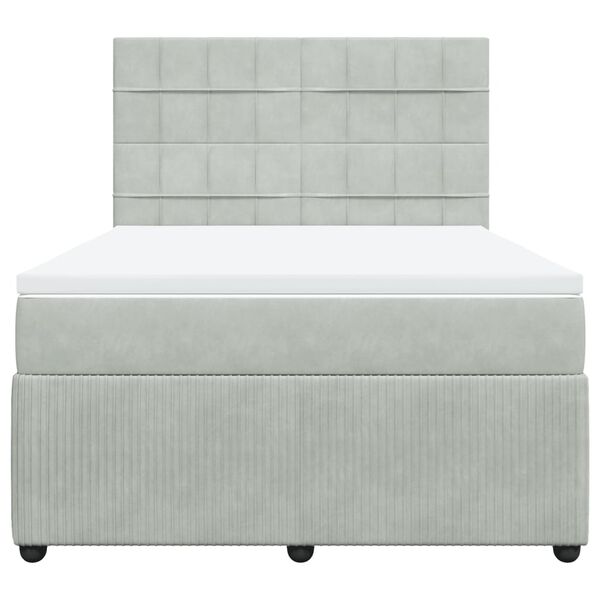 vidaXL vil&aacute;gossz&uuml;rke b&aacute;rsony rug&oacute;s &aacute;gy matraccal 140x200 cm