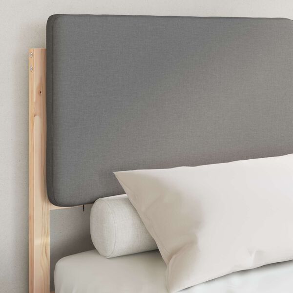 vidaXL &Aacute;gykeret K&aacute;rpitozott Fejt&aacute;ml&aacute;val Vil&aacute;gossz&uuml;rke 135 x 190 cm