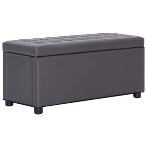vidaXL sz&uuml;rke műbőr t&aacute;rol&oacute;zs&aacute;moly 87,5 cm