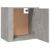 vidaXL betonsz&uuml;rke falra szerelhető &eacute;jjeliszekr&eacute;ny 50x30x47 cm