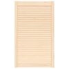 vidaXL t&ouml;m&ouml;r fenyőfa lamell&aacute;s szekr&eacute;nyajt&oacute; 99,3 x 59,4 cm