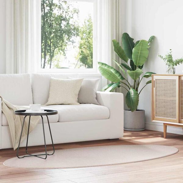 vidaXL Ter&uuml;letszőnyegek HUARTE Homoksz&iacute;n 100 x 200 cm 100% poli&eacute;szter