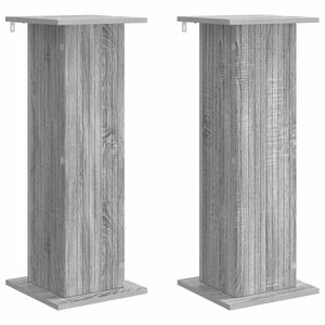 vidaXL N&ouml;v&eacute;ny&aacute;llv&aacute;ny 2 pcs Sz&uuml;rke Sonoma 30,5 x 30 x 80,5 cm