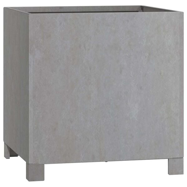 vidaXL 2 db rozsda sz&iacute;nű corten ac&eacute;l n&ouml;v&eacute;nytart&oacute; l&aacute;bbal 40x40x40 cm