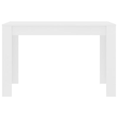 vidaXL fehér forgácslap étkezőasztal 120 x 60 x 76 cm