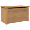 vidaXL PANAMA t&ouml;m&ouml;r fenyőfa t&aacute;rol&oacute;l&aacute;da fed&eacute;llel 79 x 42 x 46 cm