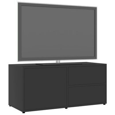 vidaXL szürke forgácslap TV-szekrény 80 x 34 x 36 cm
