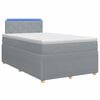 vidaXL Boxspring &aacute;gy matraccal Vil&aacute;gossz&uuml;rke 120 x 190 cm Sz&ouml;vet