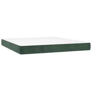 vidaXL s&ouml;t&eacute;tz&ouml;ld b&aacute;rsony zsebrug&oacute;s &aacute;gymatrac k&ouml;zepes kem&eacute;nys&eacute;gű 160x200x20 cm