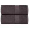 vidaXL 2 db antracit sz&iacute;nű FROGN mosd&oacute;t&ouml;rlő 30 x 30 cm 360 g/m&sup2;