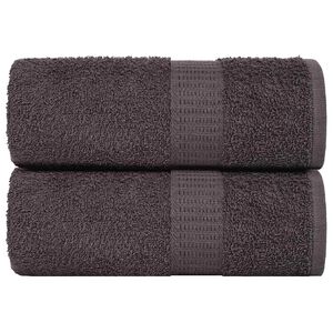vidaXL 2 db antracit sz&iacute;nű FROGN mosd&oacute;t&ouml;rlő 30 x 30 cm 360 g/m&sup2;