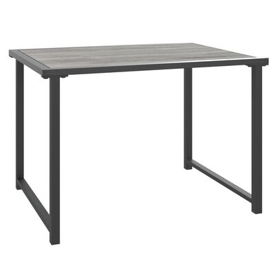 vidaXL antracitszürke acél kerti asztal 55x40x37 cm