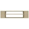 vidaXL sonoma t&ouml;lgy sz&iacute;nű szerelt fa f&uuml;ggő TV-szekr&eacute;ny 100x30x26,5 cm