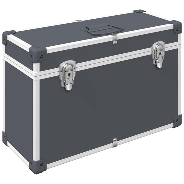 vidaXL Szekr&eacute;ny Foganty&uacute;k Antracit 85 x 45 mm F&eacute;m