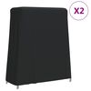 vidaXL 2 db 420D oxford-sz&ouml;vet pingpongasztal-huzat 165x70x185 cm