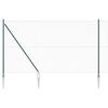 vidaXL Eur&oacute;pa ker&iacute;t&eacute;s t&uuml;sk&eacute;kkel 10 x 1,6 m PVC-bevonatos ac&eacute;l Z&ouml;ld