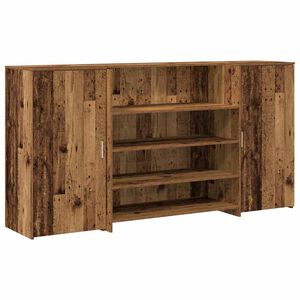 vidaXL recepci&oacute;s pult antik fa 200x50x103,5 cm szerelt fa