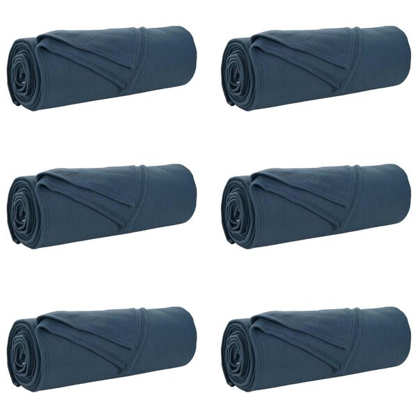 vidaXL Takar&oacute;k 6 pcs S&ouml;t&eacute;tk&eacute;k 280 x 210 cm Gyapj&uacute;