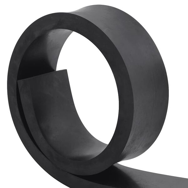 vidaXL gumiszeg&eacute;ly h&oacute;kotr&oacute;hoz fekete 100x10x2 cm