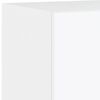 vidaXL 2 db fehér falra szerelhető TV-szekrény LED-ekkel 30,5x35x70 cm