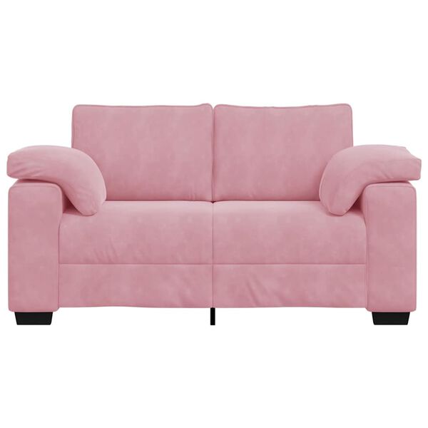 vidaXL r&oacute;zsasz&iacute;n b&aacute;rsony loveseat kanap&eacute; 120 cm
