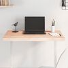 vidaXL asztallap 80x40x(2-6) cm kezeletlen tömör fa élőszegélyes