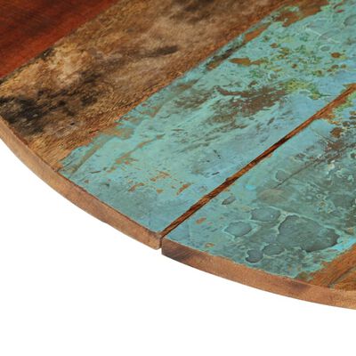 vidaXL kerek tömör újrahasznosított fa asztallap 60 cm 15-16 mm