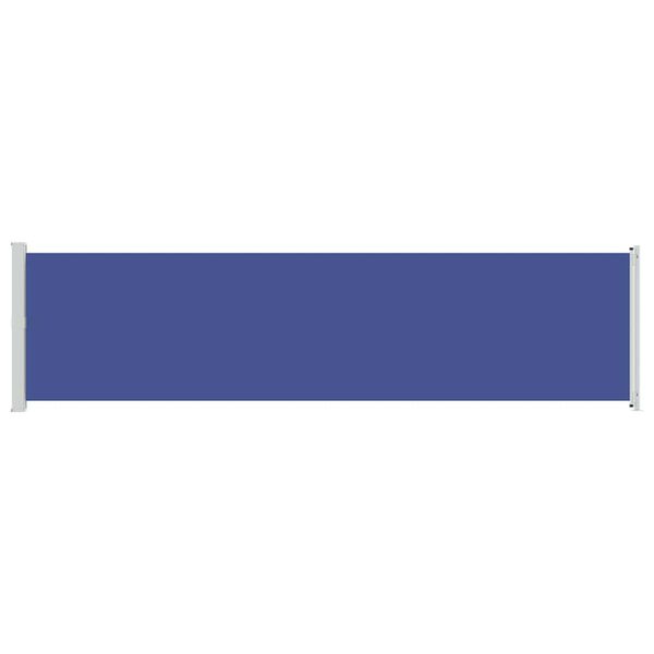 vidaXL k&eacute;k beh&uacute;zhat&oacute; oldals&oacute; terasz-napellenző 600 x 160 cm