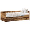 vidaXL Nappali&aacute;gy fi&oacute;kkal fejt&aacute;ml&aacute;val &Ouml;reg fa 90 x 190 cm Szerelt Fa