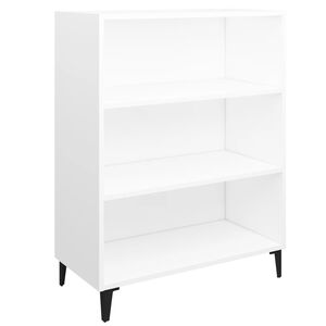 vidaXL feh&eacute;r szerelt fa t&aacute;lal&oacute;asztal 69,5 x 32,5 x 90 cm