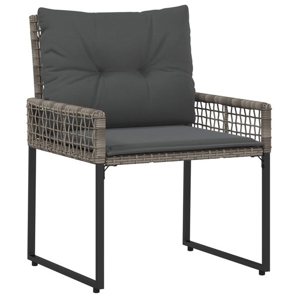 vidaXL K&uuml;lt&eacute;ri B&uacute;tor Szett p&aacute;rn&aacute;val 3 pcs Sz&uuml;rke