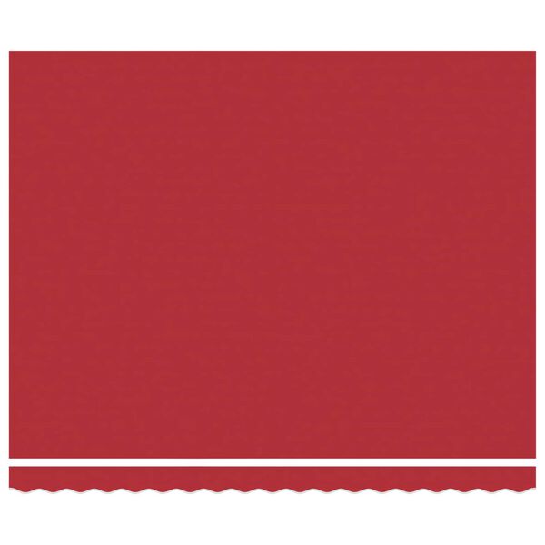 vidaXL Beh&uacute;zhat&oacute; napellenző Piros 400 &times; 300 cm sz&ouml;vet