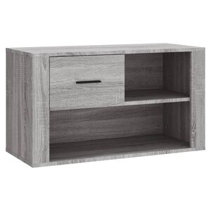 vidaXL sz&uuml;rke sonoma sz&iacute;nű szerelt fa cipősszekr&eacute;ny 80x35x45 cm