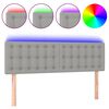 vidaXL vil&aacute;gossz&uuml;rke sz&ouml;vet LED-es fejt&aacute;mla 144 x 5 x 78/88 cm