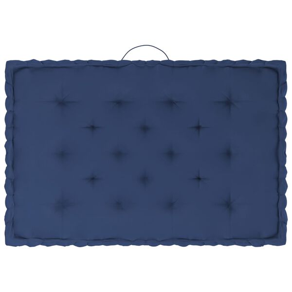 vidaXL 5 db vil&aacute;gos tenger&eacute;szk&eacute;k pamut raklapb&uacute;tor-padl&oacute;p&aacute;rna