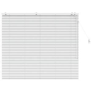 vidaXL Zsaluzia Feh&eacute;r 150 x 130 cm 35 mm Massz&iacute;v Paulownia fa