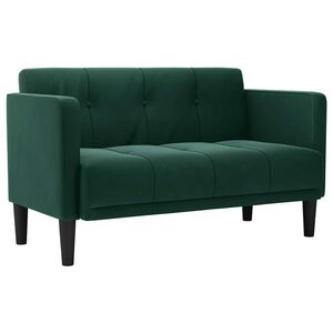 vidaXL s&ouml;t&eacute;tz&ouml;ld b&aacute;rsony loveseat kanap&eacute; 111 cm