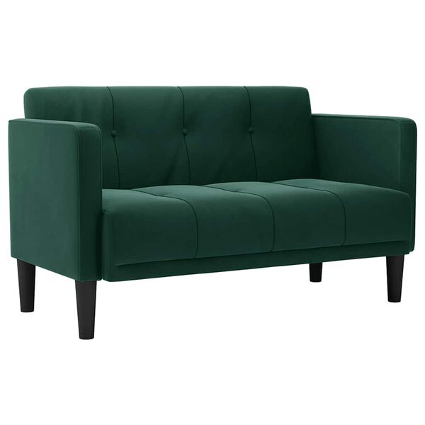 vidaXL s&ouml;t&eacute;tz&ouml;ld b&aacute;rsony loveseat kanap&eacute; 111 cm