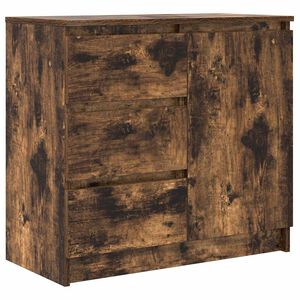 vidaXL f&uuml;st&ouml;lt t&ouml;lgy szerelt fa t&aacute;lal&oacute;szekr&eacute;ny fi&oacute;kos 71x35x65 cm