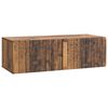 vidaXL Fali TV szekr&eacute;ny 98 x 41 x 30 cm Antik Fa Szerelt Fa