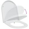vidaXL WC &uuml;lőke Feh&eacute;r 49 x 36 x 4 cm Duroplast