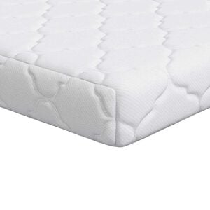 vidaXL Matrac Feh&eacute;r 60 x 120 cm Jacquard sz&ouml;vet