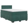 vidaXL Boxspring &aacute;gy matraccal S&ouml;t&eacute;tz&ouml;ld 120 x 200 cm B&aacute;rsony