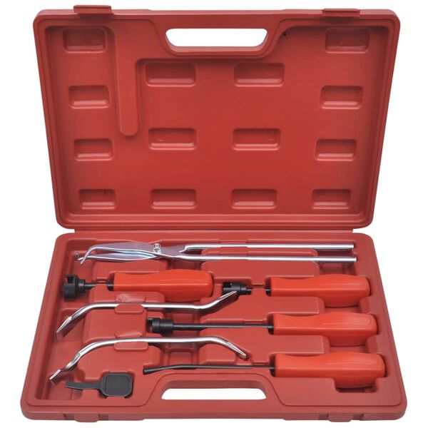 8 darabos dobf&eacute;k szerv&iacute;z k&eacute;szlet/ rug&oacute; szerelő & kivevő