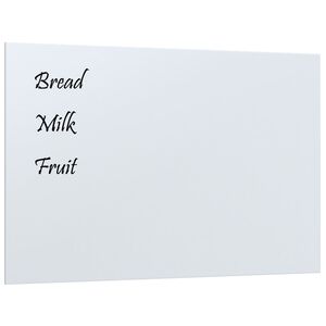 vidaXL feh&eacute;r falra szerelhető edzett &uuml;veg m&aacute;gnest&aacute;bla 60 x 40 cm&nbsp;