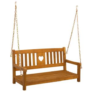 vidaXL Kerti hinta pad 2 -Seater 110 x 56 x 58 cm T&ouml;m&ouml;r Ak&aacute;cfa