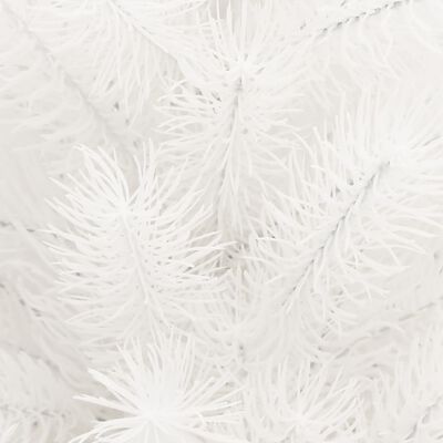 vidaXL fehér műkarácsonyfa élethű tűlevelekkel 65 cm