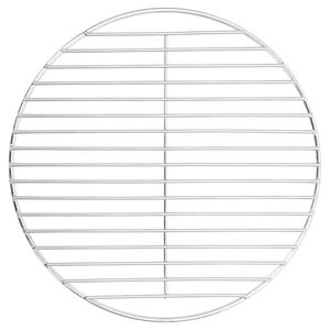 vidaXL kerek 304 rozsdamentes ac&eacute;l BBQ grillr&aacute;cs &Oslash;34,5 cm