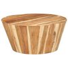 vidaXL t&ouml;m&ouml;r ak&aacute;cfa doh&aacute;nyz&oacute;asztal &Oslash;65 x 31 cm