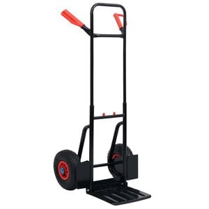 vidaXL fekete &eacute;s piros teleszk&oacute;pos k&eacute;zikocsi 200 kg